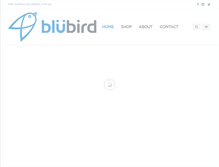 Tablet Screenshot of blubirdapparel.com